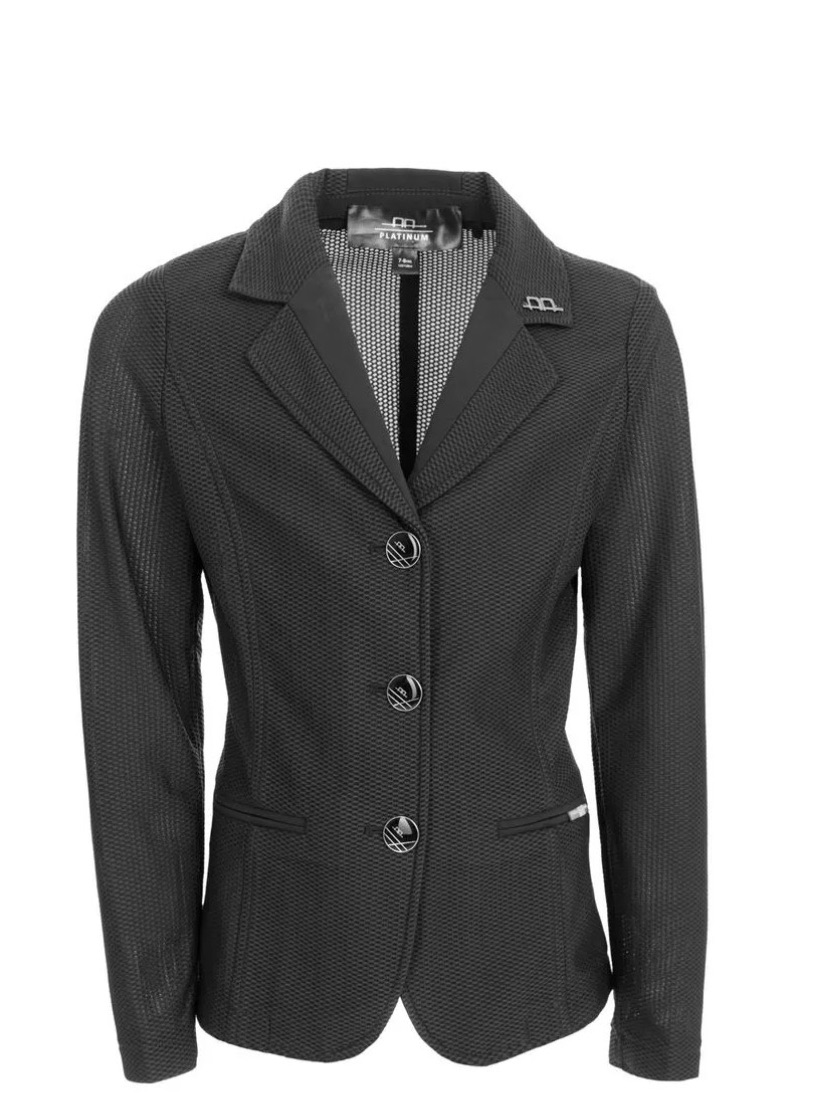 Kids 7/8 Aa Motionlite Show Coat - Black
